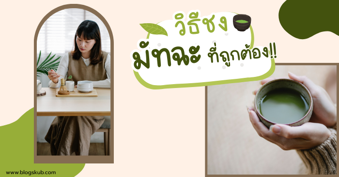 ชงมัทฉะอย่างไร ไม่ให้เหลือผงก้นแก้วและไม่ขม